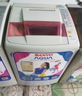 Hình ảnh: thanh lý máy giặt sanyo 7 ký, bao sài 6 tháng, lòng inoxx giặt sạch,