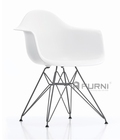 Hình ảnh: Ghế ăn hiện đại chân thép có tay thân ngồi rộng rãi DAR - S7 / NỘI THẤT FURNI