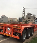 Hình ảnh: Bán và cho thuê mooc xương 3 trục Doosung chở Container 40 feet, giá rẻ nhất