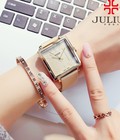 Hình ảnh: Đồng hồ nữ julius hàn quốc dây da ja354 kem