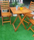 Hình ảnh: Thanh lí bàn ghế cafe gỗ xếp 