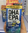 Hình ảnh: Bổ não DHA EPA 180v Hàng nội địa Nhật Bản