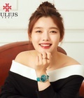 Hình ảnh: Đồng hồ nữ Julius Ja983 dây da xanh ngọc size lớn