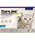 Hình ảnh: Thuốc trị ve cho mèo Topline của Alkin - Mỹ
