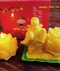 Hình ảnh: Nến hoa sen thần tài - Tấn tài lộc trưng Tết nhiều may mắn