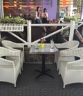 Hình ảnh: Bán bàn ghế cafe nhựa mây cao cấp