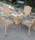 Hình ảnh: Bàn ghế cafe mây nhựa giá rẻ nhat