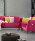 Hình ảnh: Xưởng sản xuất sofa vải bố góc l rẻ, đẹp, bảo hành 4 năm