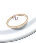 Hình ảnh: Nhẫn Titan CT bản mỏng