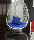 Hình ảnh: Ghế xích đu đồng tiền nhựa giả mây siêu xinh