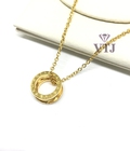 Hình ảnh: Dây Chuyền Titan Mặt Nhẫn BVL Gari