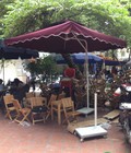 Hình ảnh: Dù cafe lệch tâm vuông giá rẻ