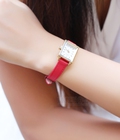 Hình ảnh: Đồng hồ nữ Julius Ja787 dây da đỏ