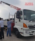 Hình ảnh: Xe tải Hino gắn cẩu nhật Unic 344