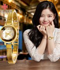 Hình ảnh: Đồng hồ nữ Julius Ja559 dây thép vàng