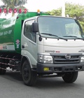 Hình ảnh: Giá xe cuốn ép rác Hino 6 khối 2.5 tấn, xe cuốn ép rác Hino 6 khối 2.5 tấn nhập khẩu giá rẻ