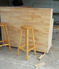 Hình ảnh: Ghế gỗ cao cho quán cafe giá rẻ - nội thất nhà hàng