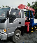 Hình ảnh: Gía bán xe cẩu JAC 5.5 tấn gắn cẩu Unic V340 3 tấn 5 khúc hỗ trợ NH 90% giá rẻ nhất