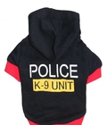 Hình ảnh: Petstar - Áo cotton POLICE mũ+tay S6