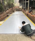 Hình ảnh: Lắp đặt trạm cân ô tô 80 tấn bàn thép 3m x 18m