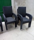 Hình ảnh: Bàn ghế cafe mây nhựa , ghế baso giá rẻ