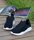 Hình ảnh: Giày Sneaker chữ M thời trang Nam cao cấp Màu đen