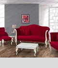 Hình ảnh: Sofa tân cổ điển đẹp, giá rẻ - chất liệu gỗ sồi nga tự nhiên