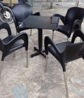 Hình ảnh: Bàn ghế cafe nhựa nữ hoàng giá rẻ hcm