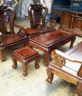 Hình ảnh: Bộ bàn ghế tràm lõi tay 10 