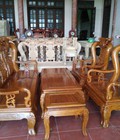 Hình ảnh: Bộ bàn ghế minh quốc đào tay 12 ( gỗ lim )