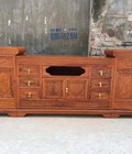 Hình ảnh: kệ tivi mõ cánh đục chơn  2m20 ( gỗ hương vân ) 