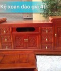 Hình ảnh: kệ tivi gỗ xoan đào dài 2m 