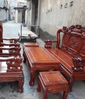 Hình ảnh: Bộ ghê đỉnh tay 10 ( gỗ hương vân ) 