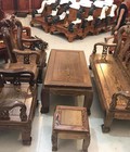 Hình ảnh: Bộ minh quốc đào tay 12 ( gỗ mun đuôi công ) 