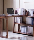 Hình ảnh: Bàn làm việc và giá sách hiện đại. PLVH 015