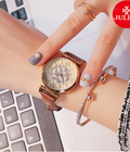 Hình ảnh: Đồng hồ nữ Julius Ja956 dây da nâu