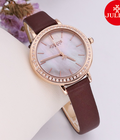 Hình ảnh: Đồng hồ nữ Julius Ja1036 dây da đỏ