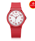 Hình ảnh: Đồng hồ nữ Julius Ja1055 dây silicon đỏ