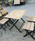 Hình ảnh: Bàn ghế gỗ quán nhậu giá rẻ nhất