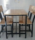 Hình ảnh: bàn ghế gỗ đứng quán nhậu giá rẻ