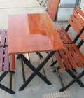 Hình ảnh: bàn ghế gỗ xếp trà sữa giá rẻ nhất thị trường