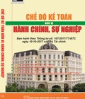 Hình ảnh: Chế độ kế toán hành chính sự nghiệp áp dụng 01 2018