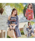Hình ảnh: Bikini set 3 kèm áo choàng dài sang chảnh