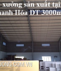 Hình ảnh: Cần cho thuê gấp nhà xưởng tại Nga Sơn, Thanh Hóa DT 3005m2