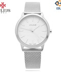 Hình ảnh: Đồng hồ nam Julius Ja982 dây thép trắng bạc