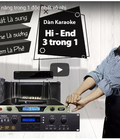 Hình ảnh: Dàn Âm Thanh Karaoke Kết Hợp Nghe Nhạc Dàn H End 3 Trong 1