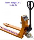 Hình ảnh: Cân xe nâng cân pallet 2 tấn ECS C Cas Hàn Quốc