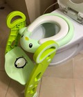 Hình ảnh: Ghế ngồi toilet có thang, tay vịn cho bé
