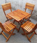 Hình ảnh: Ghế gỗ xếp 