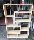 Hình ảnh: giá sách 80x120x20 màu vân lim sáng 
